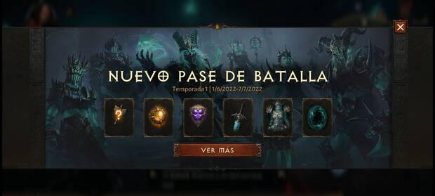 Diablo Immortal Pase de Temporada