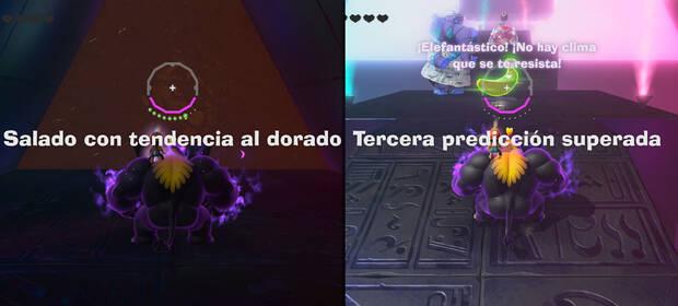 Donkey Kong Bananza - Ubicacin del pltano 20 en Estrato de la tormenta