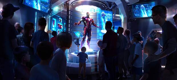 Iron Man Avengers Campus