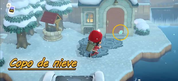 Animal Crossing: New Horizons - Cómo conseguir copos de nieve y copos de nieve XL