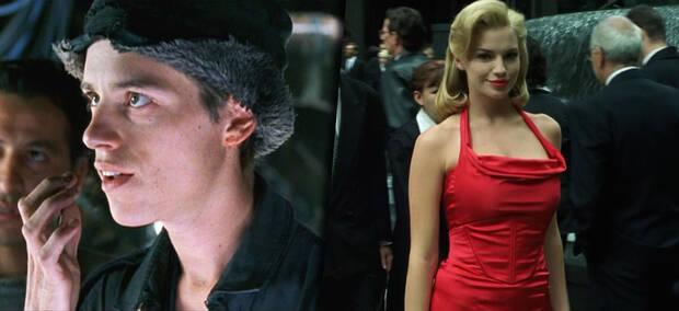 Mouse y la Mujer de Rojo en Matrix