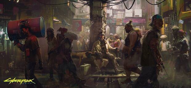 Una de las últimas ilustraciones de Cyberpunk 2077 esconde un secreto Imagen 2