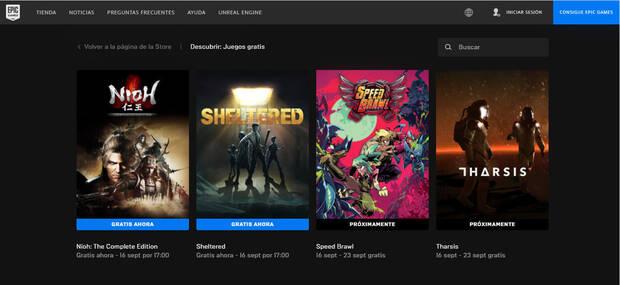 Juegos gratis de esta semana en Epic Games Store.