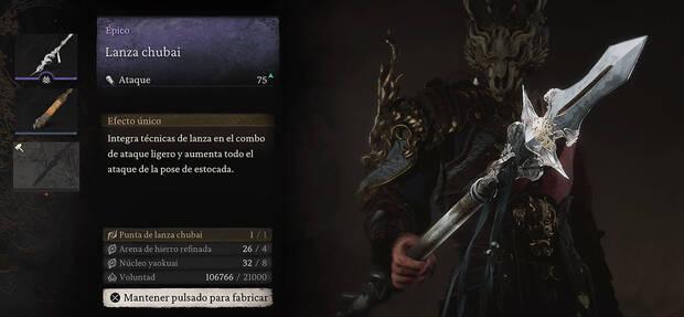 Black Myth: Wukong - Arma Lanza chubai