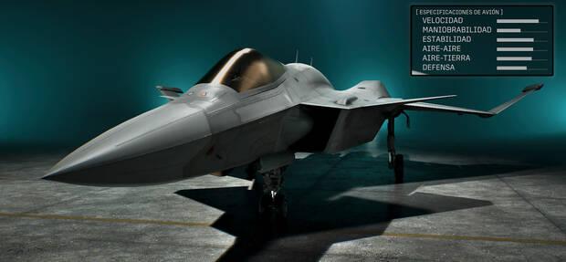 Ace Combat 8: Wings of Theve - Detalles y estad�sticas del avi�n EA-36 Barricader