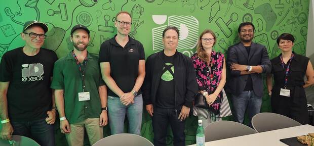 Phil Spencer, jefe de Xbox, en Gamescom 2023.