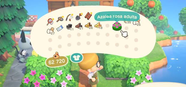 Tipos de arbustos en Animal Crossing: New Horizons