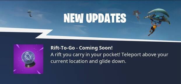 Fortnite añade un nuevo portal de teletransporte portátil Imagen 2
