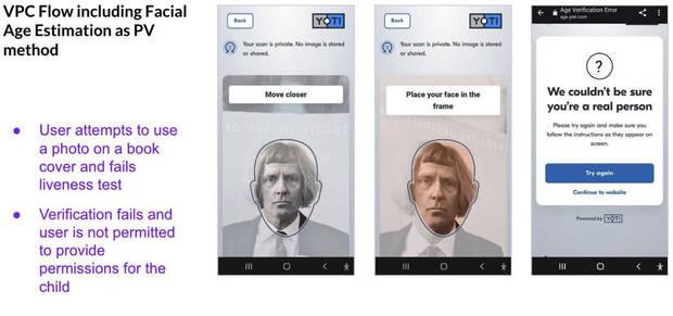 Reconocimiento facial ESRB