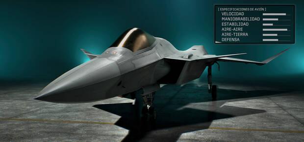 Ace Combat 8: Wings of Theve - Detalles y estad�sticas del avi�n FA-36 Game