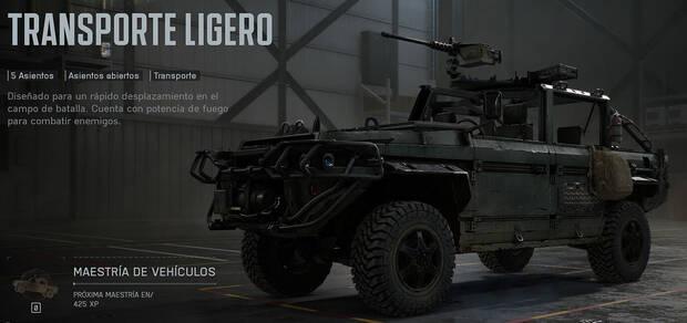 Battlefield 6 - Vehculo Transporte ligero