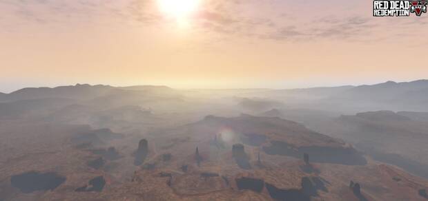 El mapa de Red Dead Redemption llegar a GTA V gracias a un mod Imagen 3