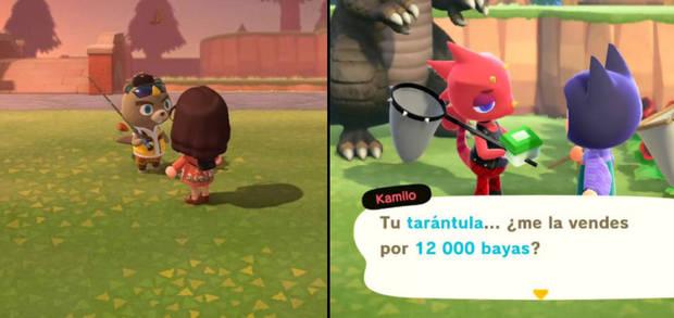 Animal Crossing: New Horizons - Vende a CJ y Kamilo para ganar bayas
