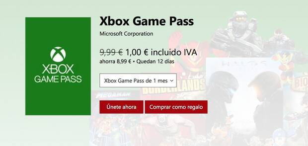 Microsoft presenta una nueva oferta de Xbox Game Pass por un euro Imagen 2