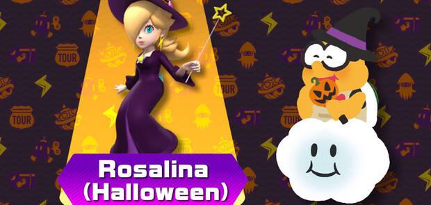 Mario Kart Tour Estela versin Halloween