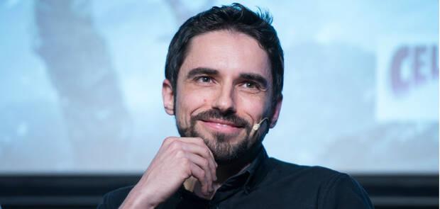Alberto Oliván durante la participación en una mesa redonda en Fundación Telefónica.