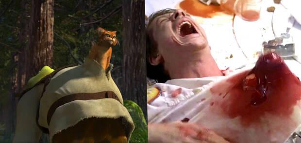 Shrek Tercero referencia a Alien