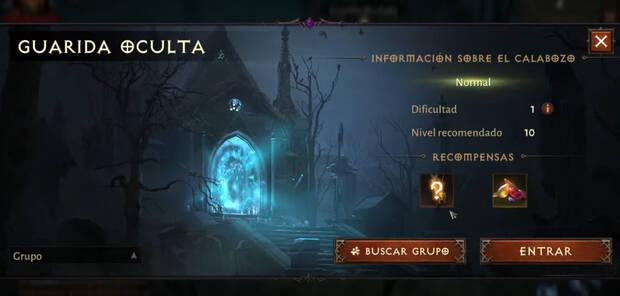 Diablo Immortal - Cómo completar una guarida oculta