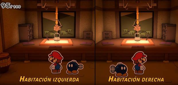 Parque samurái al 100% en Paper Mario: The Origami King - Solución de la Caseta del Ingenio