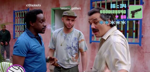 Netflix lanza y retira una campaa que una la serie Narcos con GTA Imagen 3