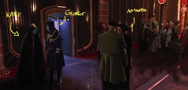 Cameo de George Lucas y sus hijas en Star Wars Episodio III