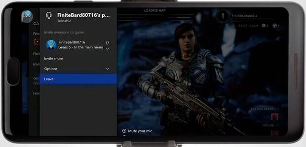 En el móvil tendremos acceso a los menús de Xbox Live a los que estamos acostumbrados.