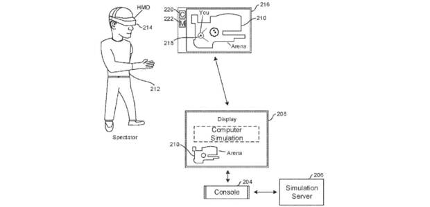 Patente de Sony con torneos eSport en VR.