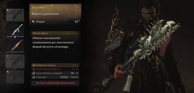 Black Myth: Wukong - Arma Bastón punzante