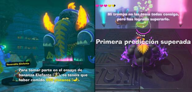 Donkey Kong Bananza - Ubicacin del pltano 16 en Estrato de la tormenta