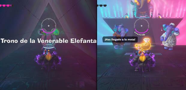 Donkey Kong Bananza - Ubicacin del pltano 23 en Estrato de la tormenta