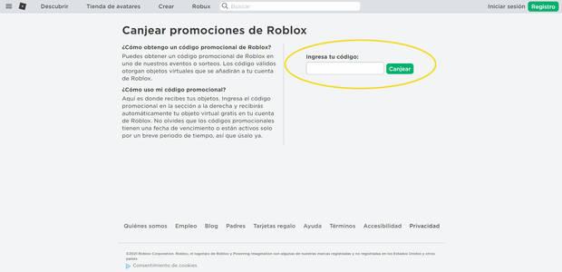 Promocodes Roblox (Junio 2023): Todos los códigos y recompensas gratis -  Vandal