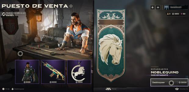 Highguard - Conseguir cosméticos gratis en el Puesto de venta