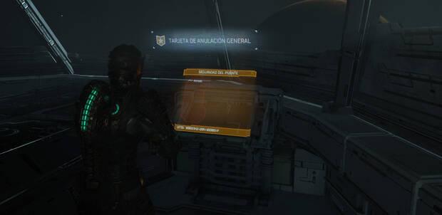 Dead Space Remake - Dónde conseguir la autorización de seguridad general