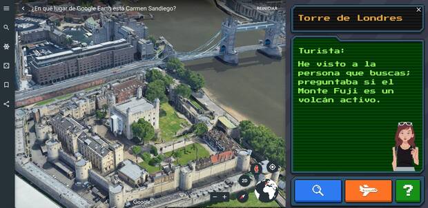 Google Earth presenta un juego interactivo centrado en Carmen Sandiego Imagen 2