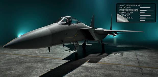 Ace Combat 8: Wings of Theve - Detalles y estad�sticas del avi�n F-15J Eagle