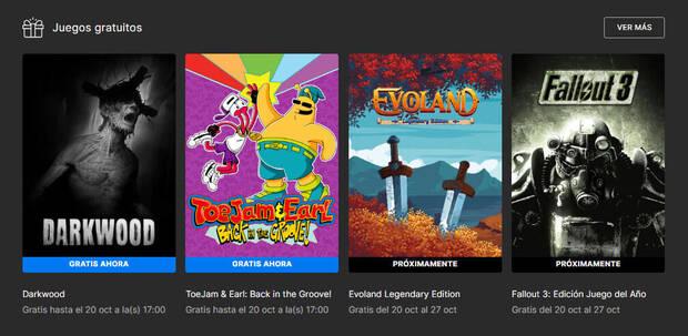 Juegos gratis de esta semana en Epic Games Store.