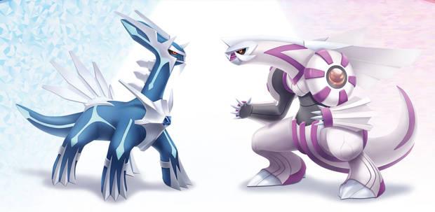 Pokémon Diamante Brillante y Pokémon Perla Reluciente - Todos los Pokémon Legendarios exclusivos
