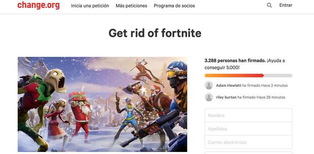 Miles de novias y madres firman peticin de broma para prohibir Fortnite Imagen 2