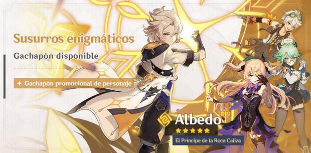 ¿Cómo conseguir a Albedo en Genshin Impact?