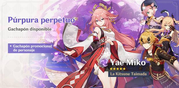 Genshin Impact - Nuevo personaje de la v2.5: Yae Miko