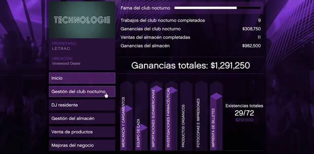 GTA Online - Mejores negocios: Clubes nocturnos