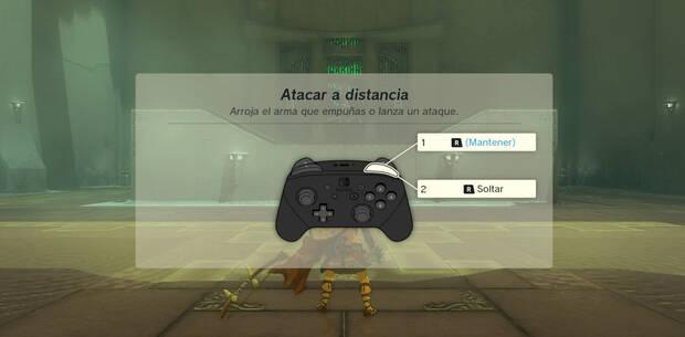 The Legend of Zelda Tears of the Kingdom: Lección de lanzamiento del Santuario de Teni'iten