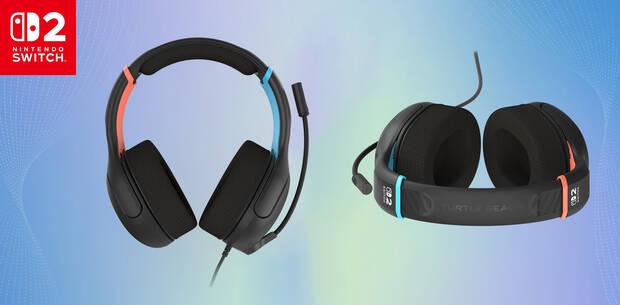 Diseño de los auriculares con cable Airlite Fit con licencia oficial para Nintendo Switch 2