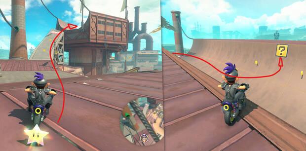 Mario Kart World - Localización panel 04 de Estadio Wario