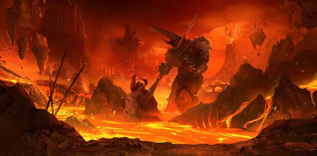 Doom Eternal: Sus artistas nos hablan del proceso de diseo de los escenarios Imagen 10