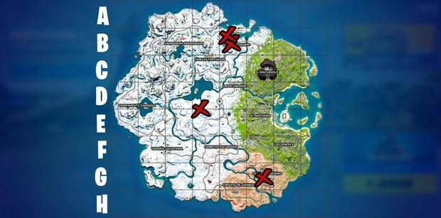 Fortnite - Misiones de Delta-Uno: ubicación de los recuerdos de palizabol