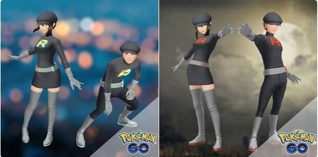 Pokmon GO recibe atuendos y accesorios basados en el Team Rocket Imagen 2