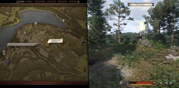 Kingdom Come: Deliverance 2 - Localización y solución al tesoro del mapa de Bruncvík 4 El blasón del león