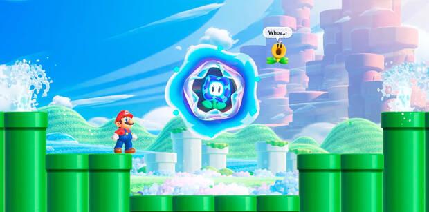 Captura del primer triler de Super Mario Bros. Wonder.