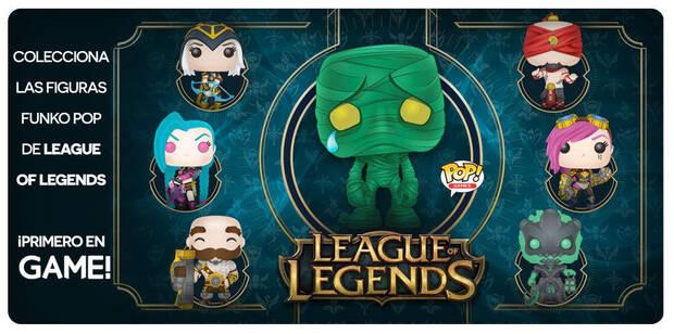 GAME recibe en exclusiva temporal las figuras Funko Pop de League of Legends Imagen 2